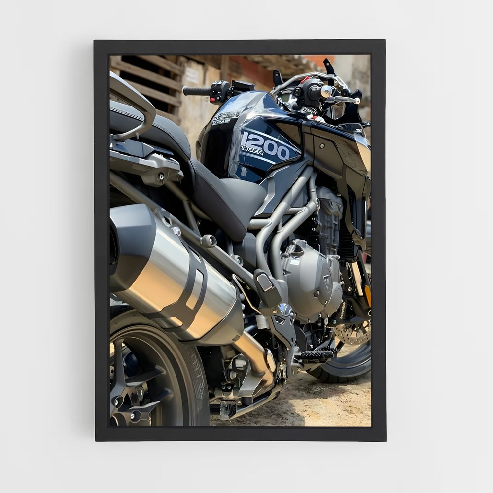 Poster Duo de Motos – affiche Triumph (vue 2)